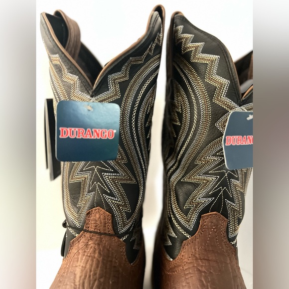 Western Boot in Acorn Black Onyx mens size 13 - Picture 6 of 13